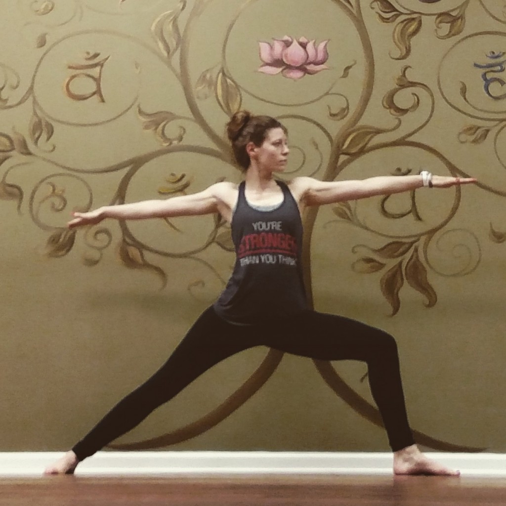 yoga poses for stronger glutes - warrior III